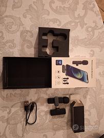 Microfono Wireless Bluetooth smartphone