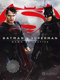 BATMAN V SUPERMAN  CARTONATO GRANDE FILM CINEMA