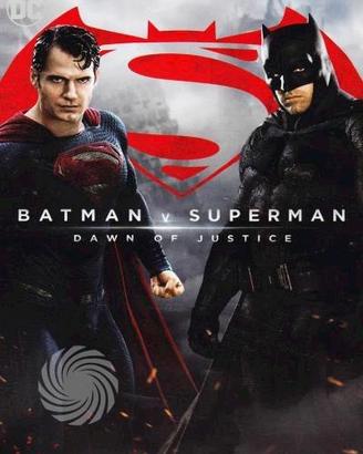 BATMAN V SUPERMAN  CARTONATO GRANDE FILM CINEMA