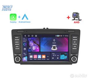 RADIO GPS ANDROID 10 PER SKODA OCTAVIA 09-13 USB T