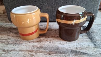 Coppia Tazze Mug Vintage Caffè Kimbo – 15€

