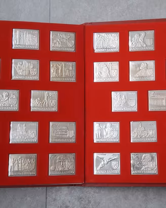 ARGENTO 999 _ Libro 26 lingotti Anni Santi 51g