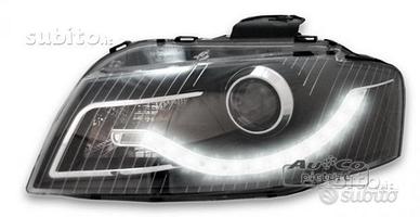 FARI ANTERIORI Dayline Bi-H9 AUDI A3 8P 03-08 LED