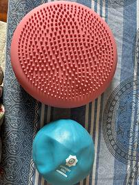 Tappetino e cuscini per il fitness