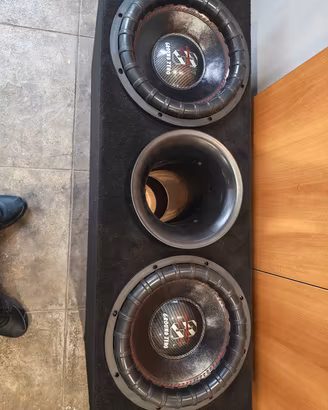 subwoofer ground Zero 