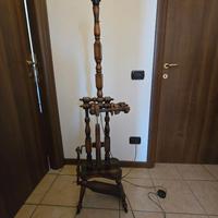 LAMPADA SU ARCOLAIO IN LEGNO