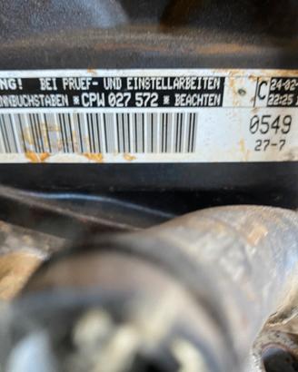 Motore vw CPW