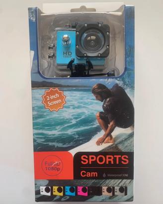 Action camera in FullHD 1080p.