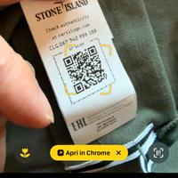 Polo Stone Island nuova originale con cartellino