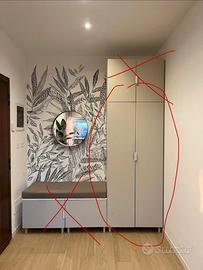 ARMADIO IKEA PLATSA già Smontato e cuscino