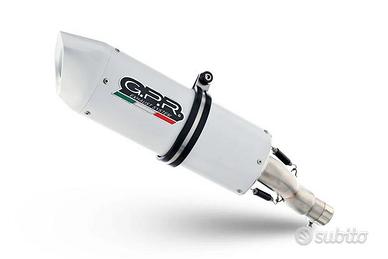 Scarico GPR Albus Evo4 bianco Aprilia RX 125