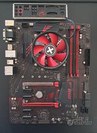 Scheda madre MSI Z370 Gaming Plus + Intel i3 7100