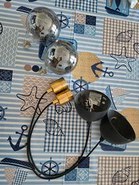 Portalampada con lampadine ikea luce calda