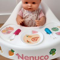 Nenuco Bambola mangia con me