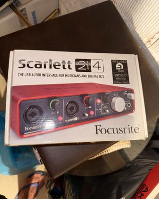 Interfaccia audio Focusrite Scarlett 2i4 (1st gen)