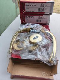 maniglie oro lucido per porte interne 