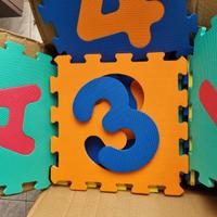 Tappeto puzzle 42 pezzi per bambini