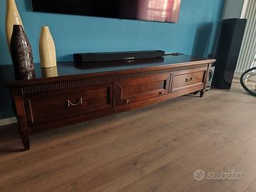 mobile tv, credenza, comò in legno massello