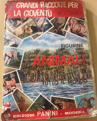 Album figurine Animali di tutto il mondo