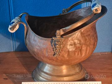 secchio in rame 40cmx40cm 1,6kg