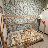 Lettino montessoriano bambini
