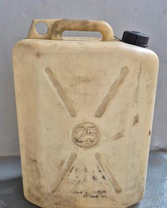 Tanica 25 litri in plastica