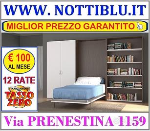 Letto a Scomparsa FOX 1p - 12 rate a TASSO ZERO