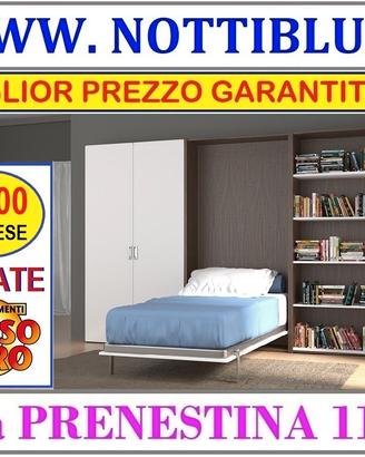 Letto a Scomparsa FOX 1p - 12 rate a TASSO ZERO