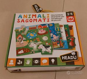 tombola fatta ad animali sagomati - Headu