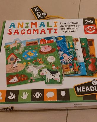 tombola fatta ad animali sagomati - Headu
