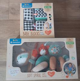 Spirale per passeggino e cubi morbidi Clementoni 