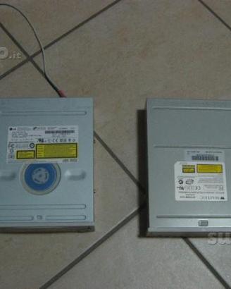 Masterizzatore cd e lettore dvd