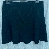 Gonna nera damascata tg 44