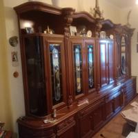 Mobile soggiorno in stile Barocco + tavolo e sedie