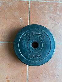 4 dischi 1.25 kg palestra