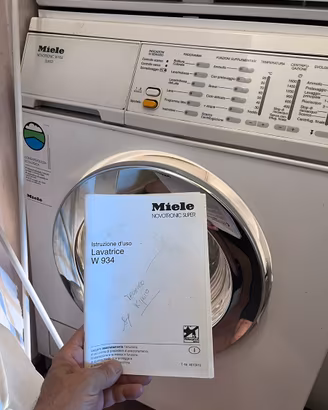 Lavatrice MIELE a carica frontale di fascia alta