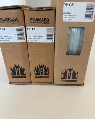 Filo per stampante 3D