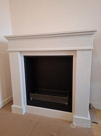 Caminetto bioetanolo in marmo