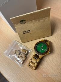 ZZERO Greentime Orologio Artigianle in Legno
