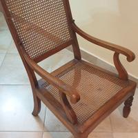 Poltrona stile Thonet in legno di faggio