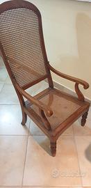 Poltrona stile Thonet in legno di faggio