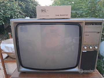 TV Philips CRT 1983 + stabilizzatore di tensione 