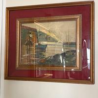 Quadro olio pittore Aldo Pironti