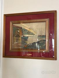 Quadro olio pittore Aldo Pironti