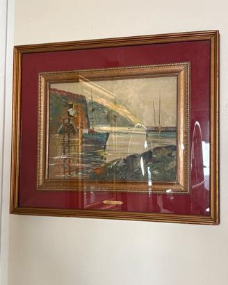 Quadro olio pittore Aldo Pironti