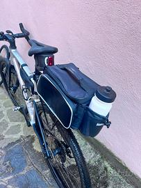 Borsa posteriore bici + supporto autoportante