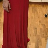 Abito rosso da cerimonia