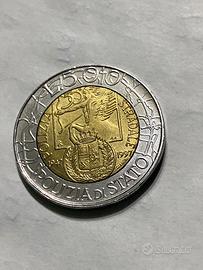 500 lire anniversario Polizia di Stato  del 1997