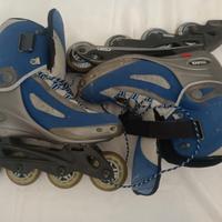 Pattini tecnica in linea  Taglia 44+Protezioni