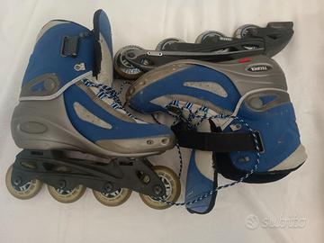 Pattini tecnica in linea  Taglia 44+Protezioni